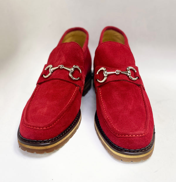 Maurice Suede Boot - Red