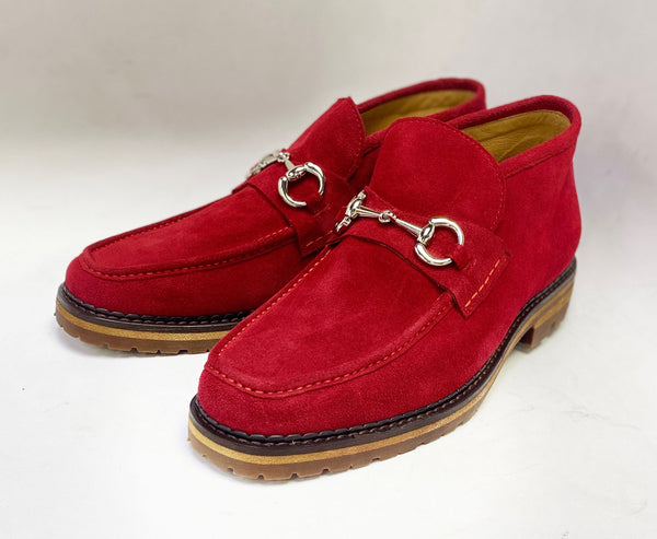 Maurice Suede Boot - Red