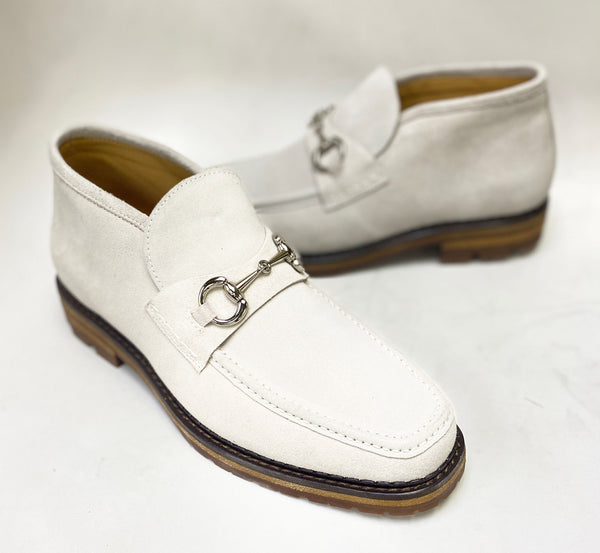 Maurice Suede Boot - Bone