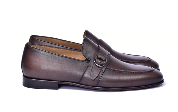 Corrente Leather Loafer - Brown
