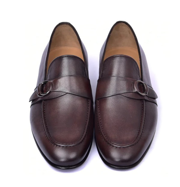 Corrente Leather Loafer - Brown