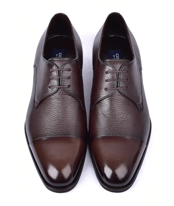 Corrente Deerskin Oxford - Brown