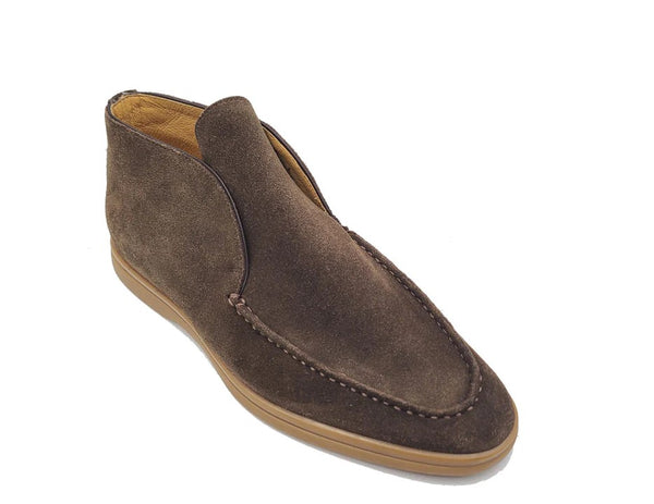 Carrucci Suede Loafer - Brown