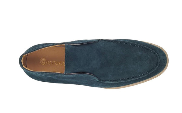 Carrucci Suede Loafer - Green