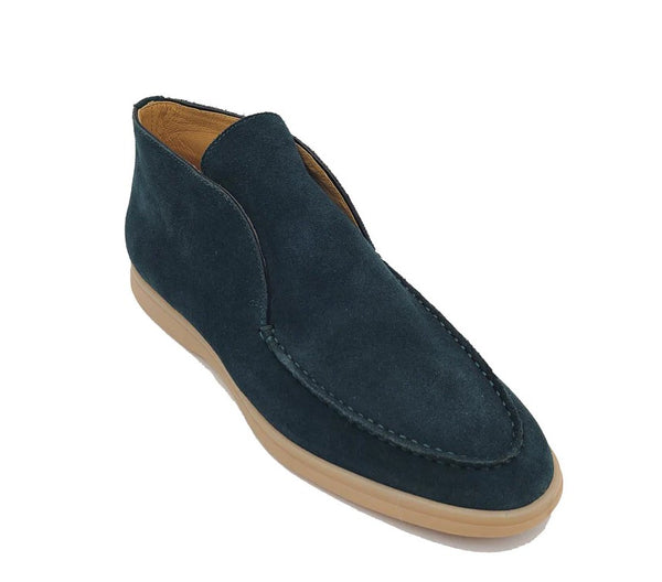 Carrucci Suede Loafer - Green