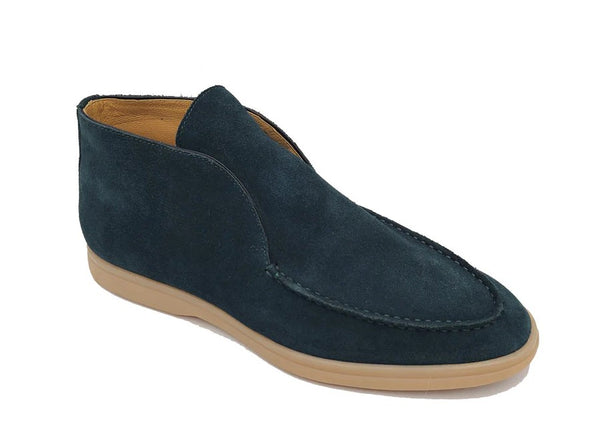 Carrucci Suede Loafer - Green