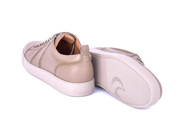Corrente Calfskin Sneaker - Taupe