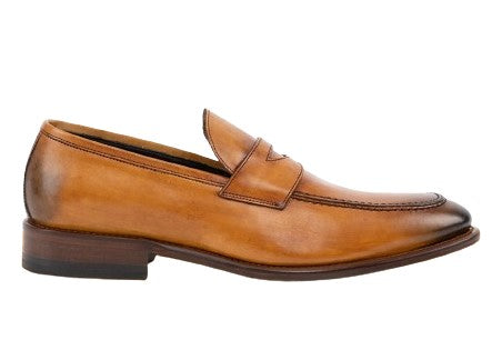 Toscana Leather Penny Loafer - Caramel