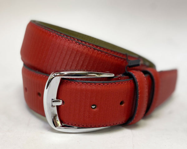 C Collection Leather Loafer - Red