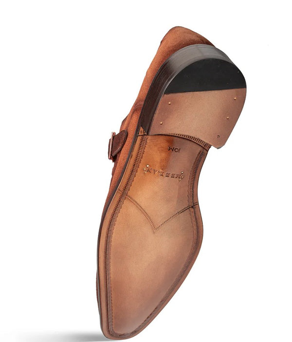 Mezlan Albini Suede Monkstrap - Sport