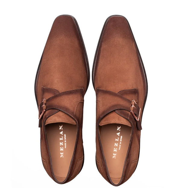 Mezlan Albini Suede Monkstrap - Sport