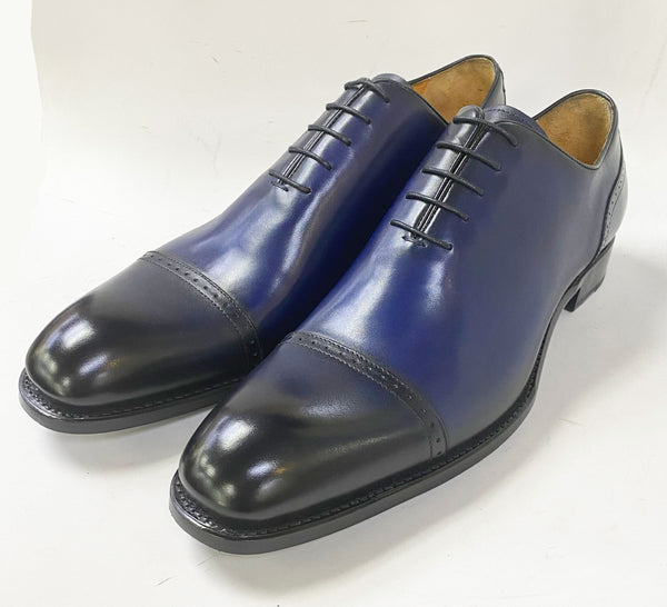 Ugo Vasare Anthony Calfskin Oxford - Navy
