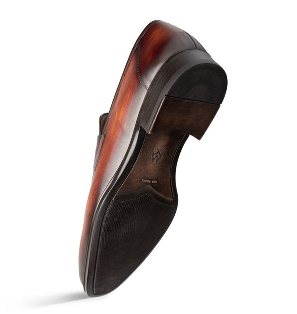 Mezlan Avenue Loafer - Cognac/Rust