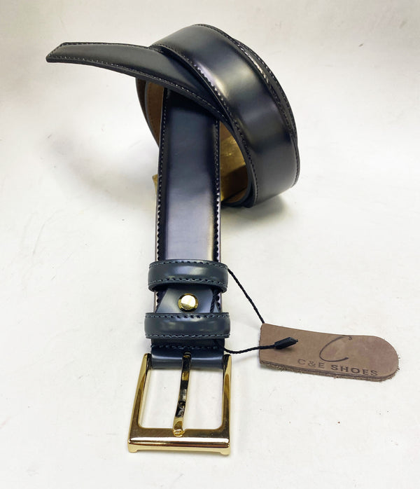 C Collection Calfskin Belt - Black