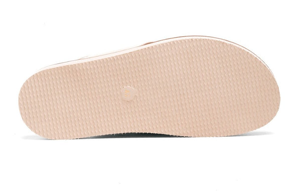 C Collection Boca Calfskin Sandal - Beige