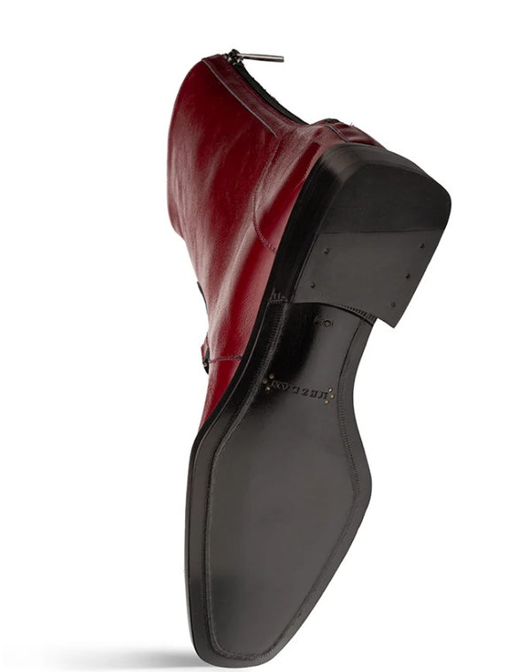 Mezlan Hi Shine Buscemi Boot - Burgundy