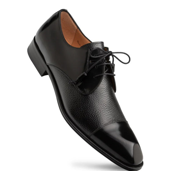 Mezlan Calfskin Oxford - Black
