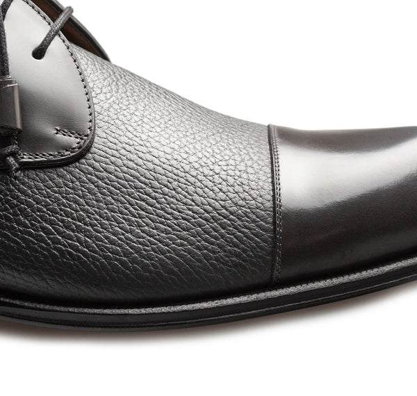 Mezlan Capello High Shine Derby - Grey