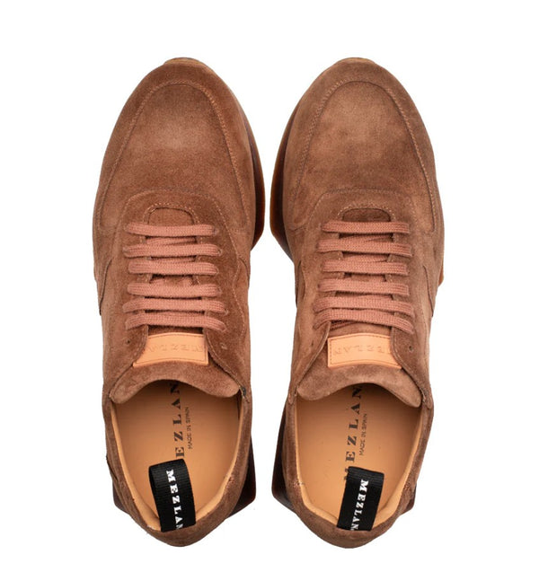 Mezlan Carlucci Suede Sneaker - Tan