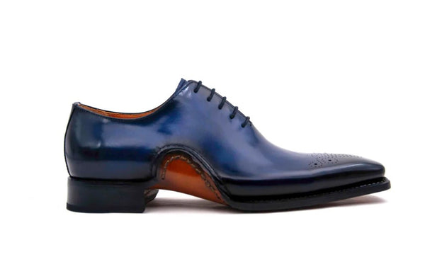 Ugo Vasare Cooper Leather Oxford - Navy