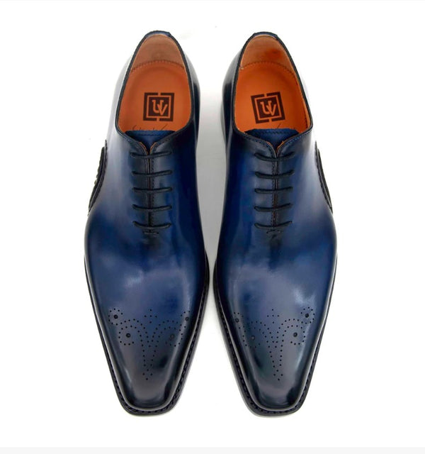 Ugo Vasare Cooper Leather Oxford - Navy