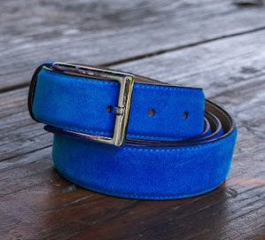 Maurice Suede Loafer - Electric Blue