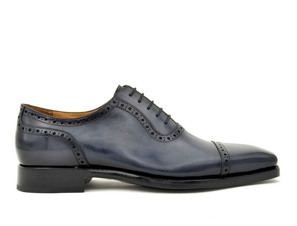 Ugo Vasare Ethan Leather Oxford - Grey