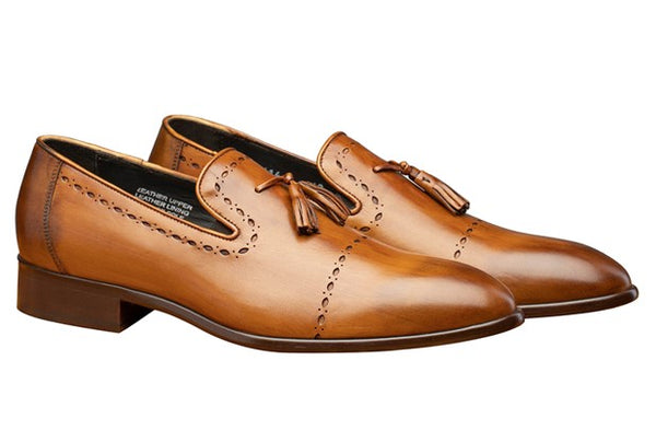 Toscana Leather Loafer - Chestnut