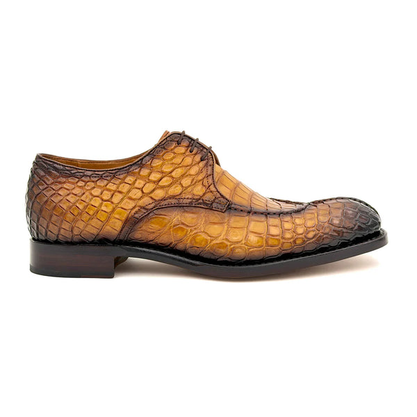 Ugo Vasare Jayden Alligator Shoe - Caramel