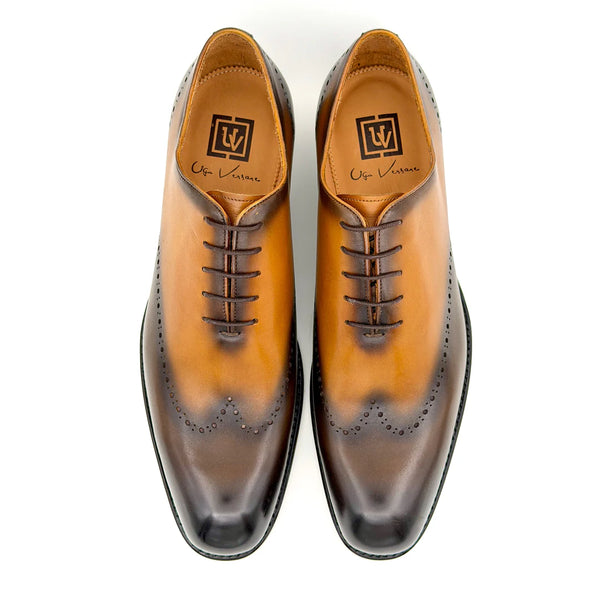Ugo Vasare Williams Wholecut Shoe - Brown/Caramel