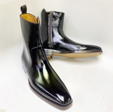 Mezlan Marquez Leather Boot - Dark Brown