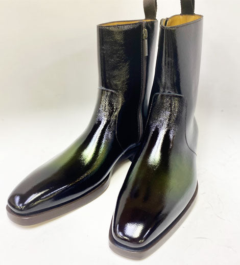 Mezlan Marquez Leather Boot - Dark Brown