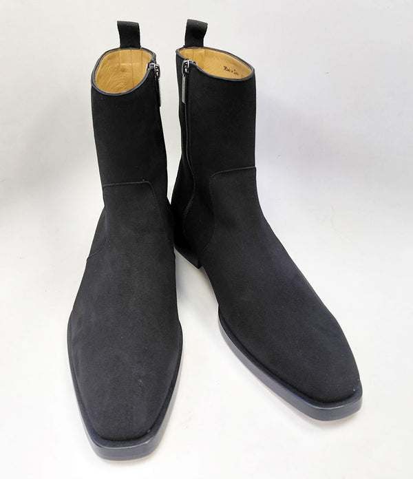Mezlan Marquez Suede Boot - Black
