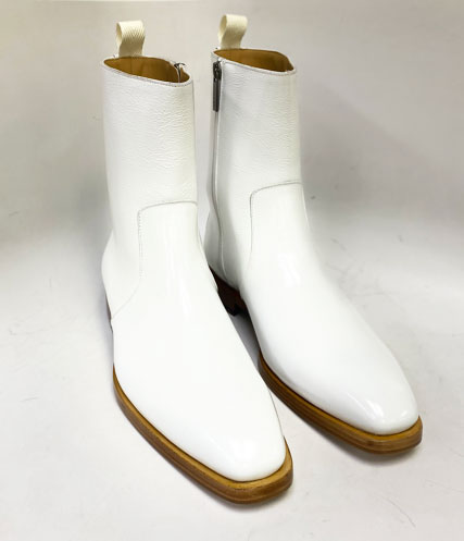 Mezlan Marquez Leather Boot - White