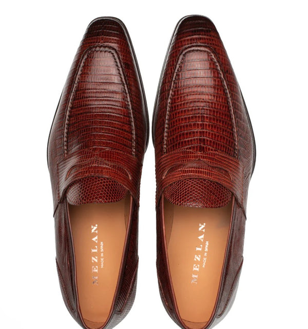 Mezlan Mayor Lizard Loafer - Sport