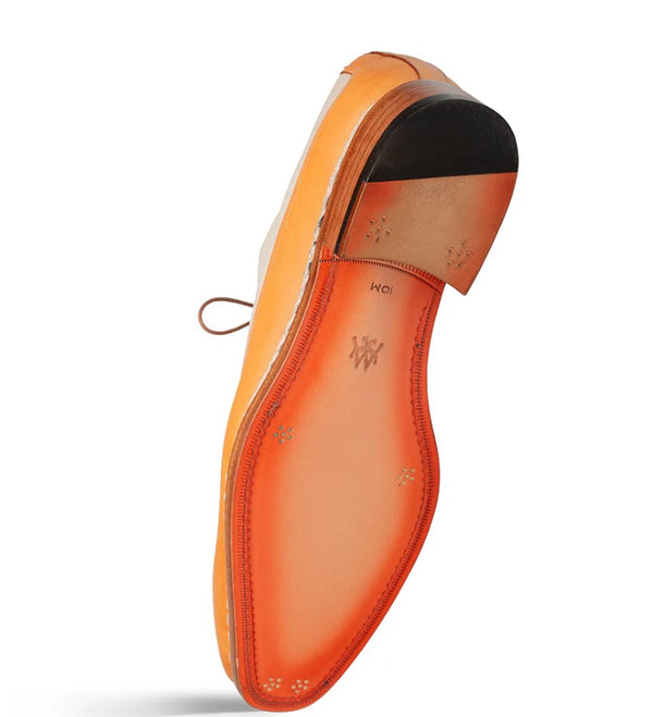 Mezlan Muro lace up shoe - Camel/Bone