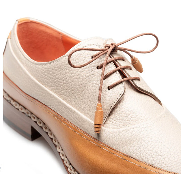 Mezlan Muro lace up shoe - Camel/Bone