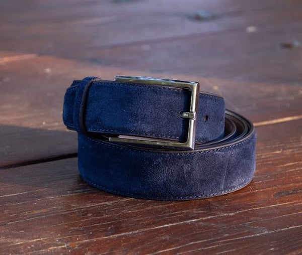 Maurice Suede Loafer - Navy