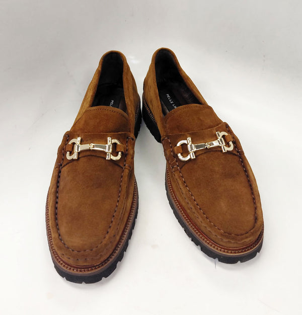 Pelle Newport Suede Loafer - Tobacco