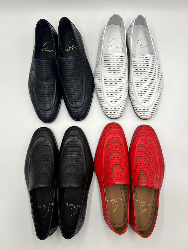 C Collection Palm Springs Loafer - White