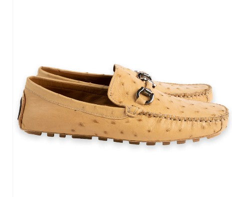 Pelle Palm Beach Ostrich Driver - Beige