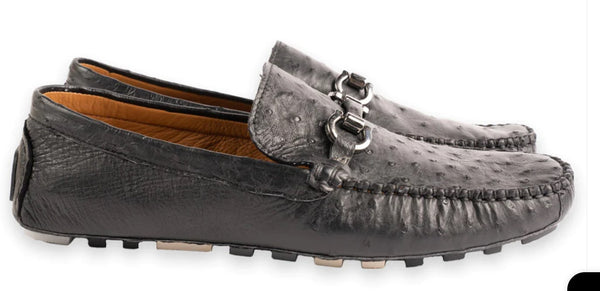 Pelle Palm Beach Ostrich Driver - Black