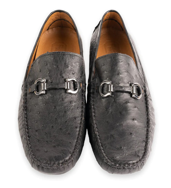 Pelle Palm Beach Ostrich Driver - Black