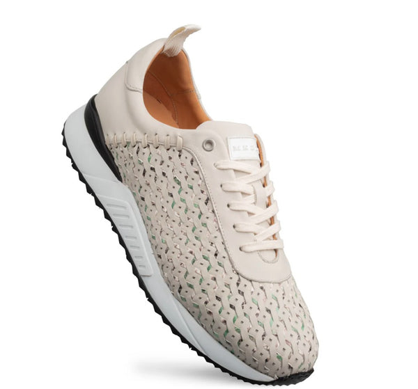 Mezlan Plata Dress Sneaker - Light Green/Multi