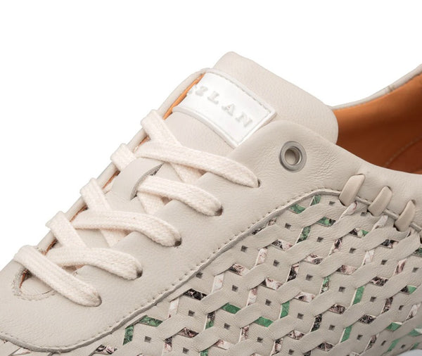 Mezlan Plata Dress Sneaker - Light Green/Multi