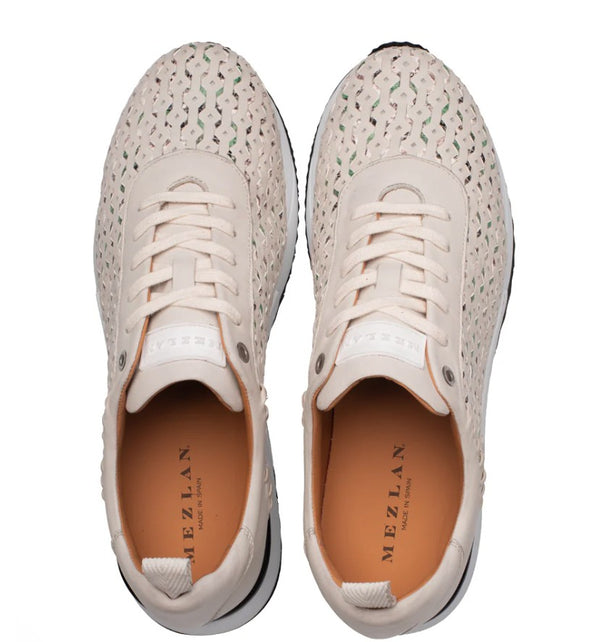 Mezlan Plata Dress Sneaker - Light Green/Multi