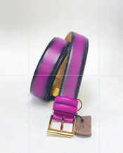 C Collection Leather Loafer - Purple