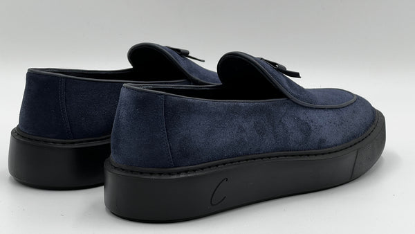 C Collection Suede Loafer - Blue