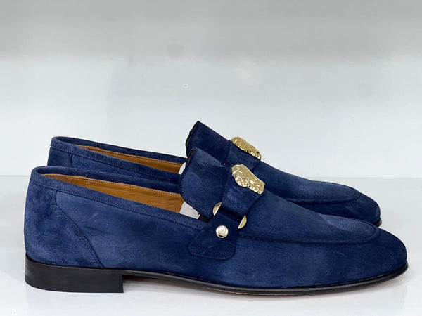C&E Shoes C Collection Suede Loafer - Blue
