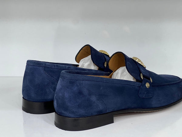 C&E Shoes C Collection Suede Loafer - Blue